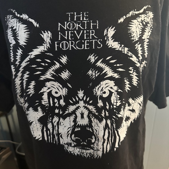 tee fury Other - The North Never Forgets Black Shirt Size Large